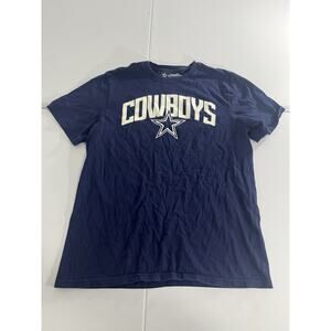 Dallas Cowboys Men T Shirt Size Large Blue